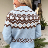 Fair Isle Crew Neck Sweater