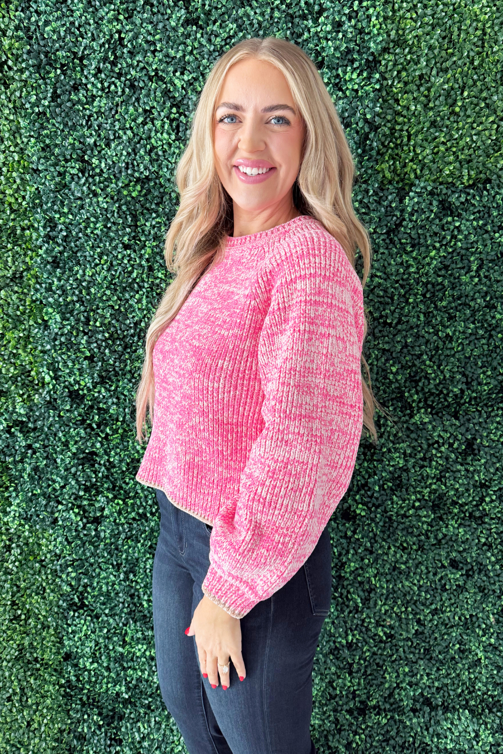Knitted Long Sleeve Sweater
