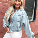 Patch Pocket Denim Jacket