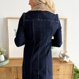 Sherpa Trimmed Notch Collar Jacket 38' HPS