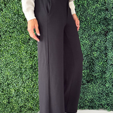Pull on Wide Leg Trouser
