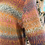 Chunky Knit Multi Color Sweater