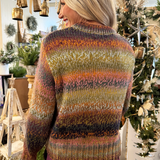 Chunky Knit Multi Color Sweater