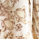 Printed Peasant Blouse