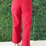 Stride Wide Leg w/ Self Belt