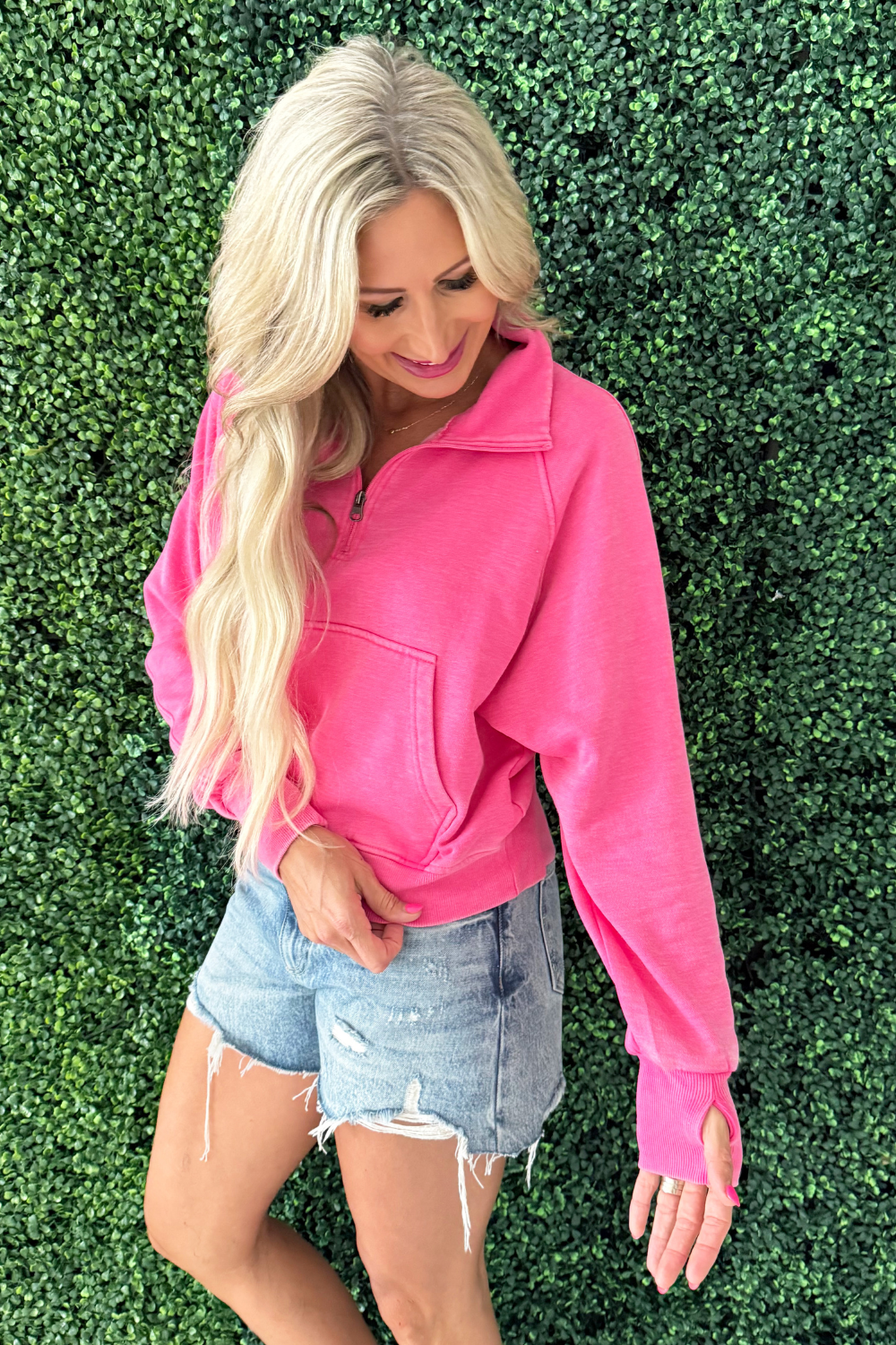 Quarter Zip Sweatshirt