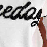 Game Day Embroidered Knit Short Sleeve
