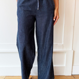 Wide Leg Denim Pants