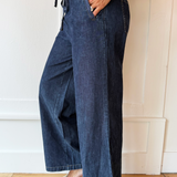 Wide Leg Denim Pants