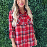 Plaid Shirt Jacket