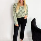 Multi Color Knitted Sweater