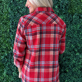 Plaid Shirt Jacket