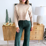 Gradient Crew Neck Sweater