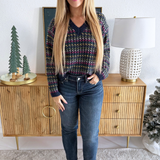 Multi Color Knit Sweater