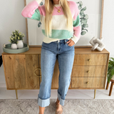 Striped Long Sleeve Sweater