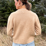 Colorblock Crewneck Sweater