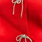 Snap Front Bow Cardigan