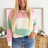 Striped Long Sleeve Sweater