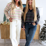 Multi Color Knit Sweater