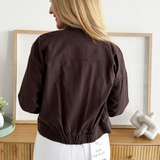 Cargo Pocket Bomber Jacket