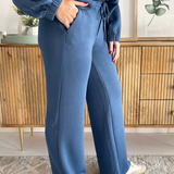 Pull on Wide Leg Trouser