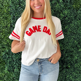 Game Day Contrast Knit Top