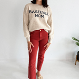 Baseball Mom Graphic Sweater
