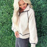 Alps Half Zip Sweater
