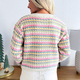Multi Color Knit Sweater