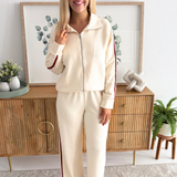 Tracksuit Pants with Side Stripe Detail