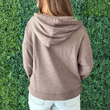 Drift Burnout Fleece Snap Hoodie