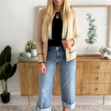 V-Neck Button Cardigan