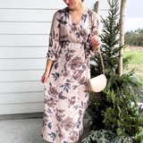 Long Sleeve Floral Maxi Dress