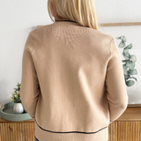 V-Neck Button Cardigan