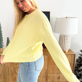 Henley Button Up Sweater