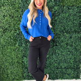 Henley Button Up Sweater