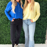 Henley Button Up Sweater