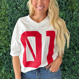 Nebraska Football Oversized T-Shirt