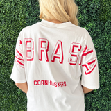 Nebraska Football Oversized T-Shirt