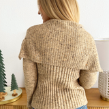 Freckled Yarn Sweater Cardigan