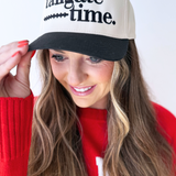 Tailgate Time Canvas Cap