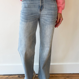 Ladies Woven Denim Pants