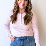 Ferris Henley Striped Top