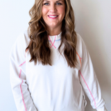 Colored Stitch Sweatshirt