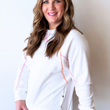 Colored Stitch Sweatshirt