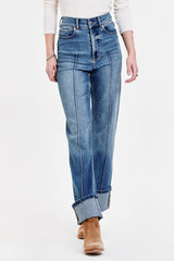 Holly High Rise Straight Leg Denim