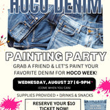 HOCO Denim Painting Party