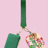 Double Pouch Wristlet