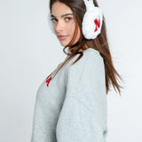 Nebraska Fuzzy Earmuffs