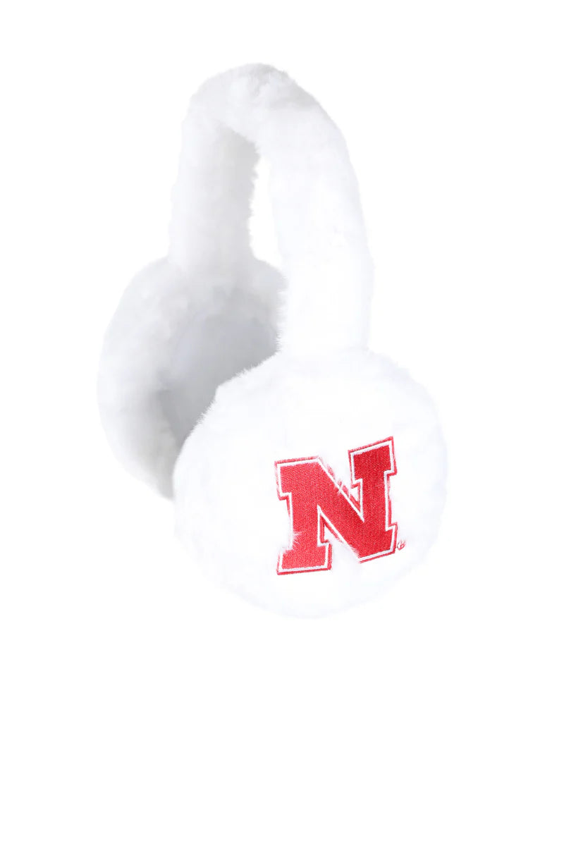 Nebraska Fuzzy Earmuffs